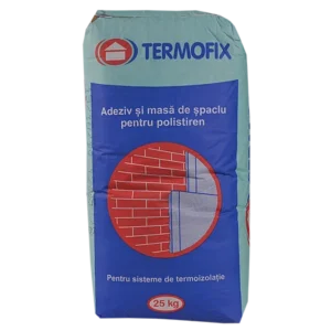 Adeziv si masa spaclu polistiren expandat Termofix, interior/exterior, 25 kg