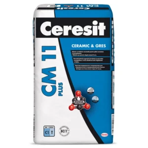 Adeziv gresie si faianta Ceresit CM 11 Plus, gri, pentru interior