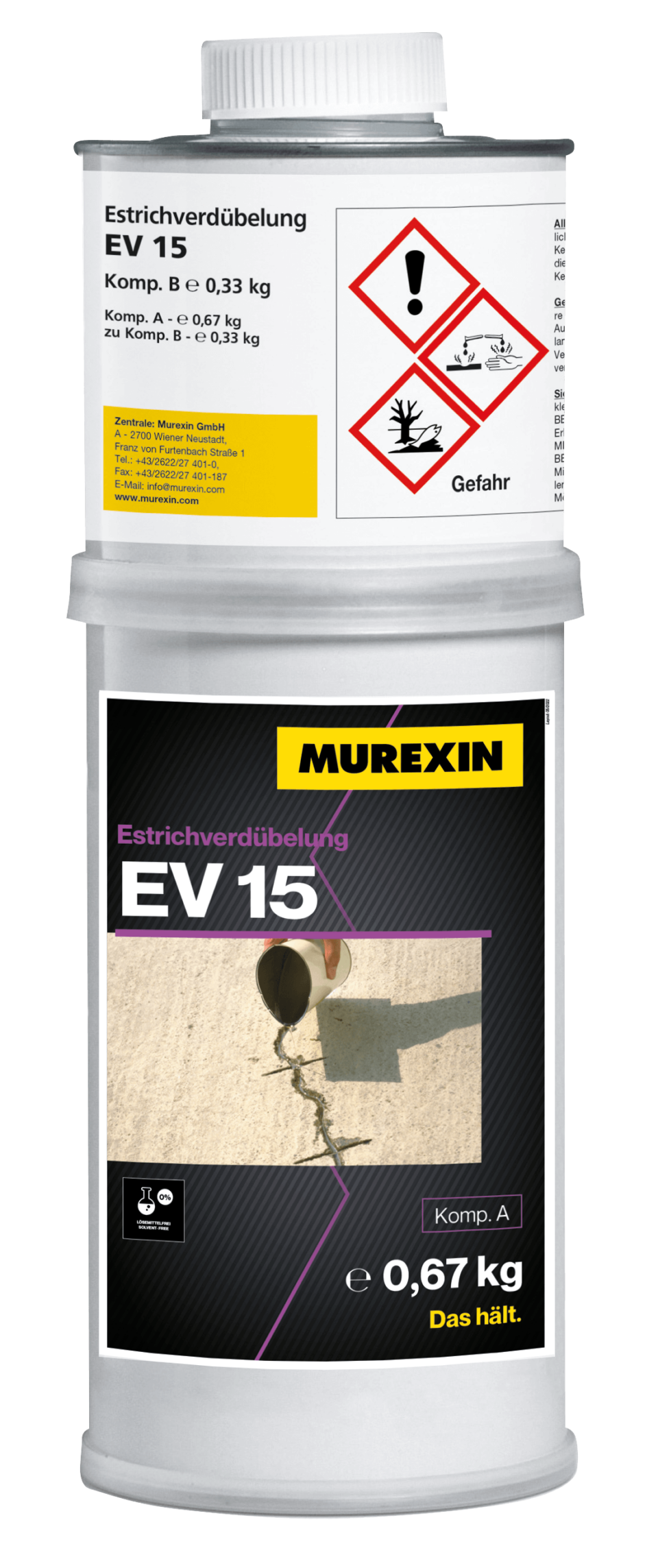 Rasina pt. coasere fisuri sape EV 15 Murexin, 0.67 kg