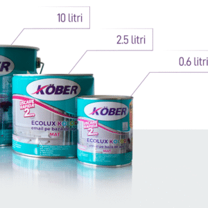 Ecolux Kolor - email mat/lucios pe baza de apa, Kober